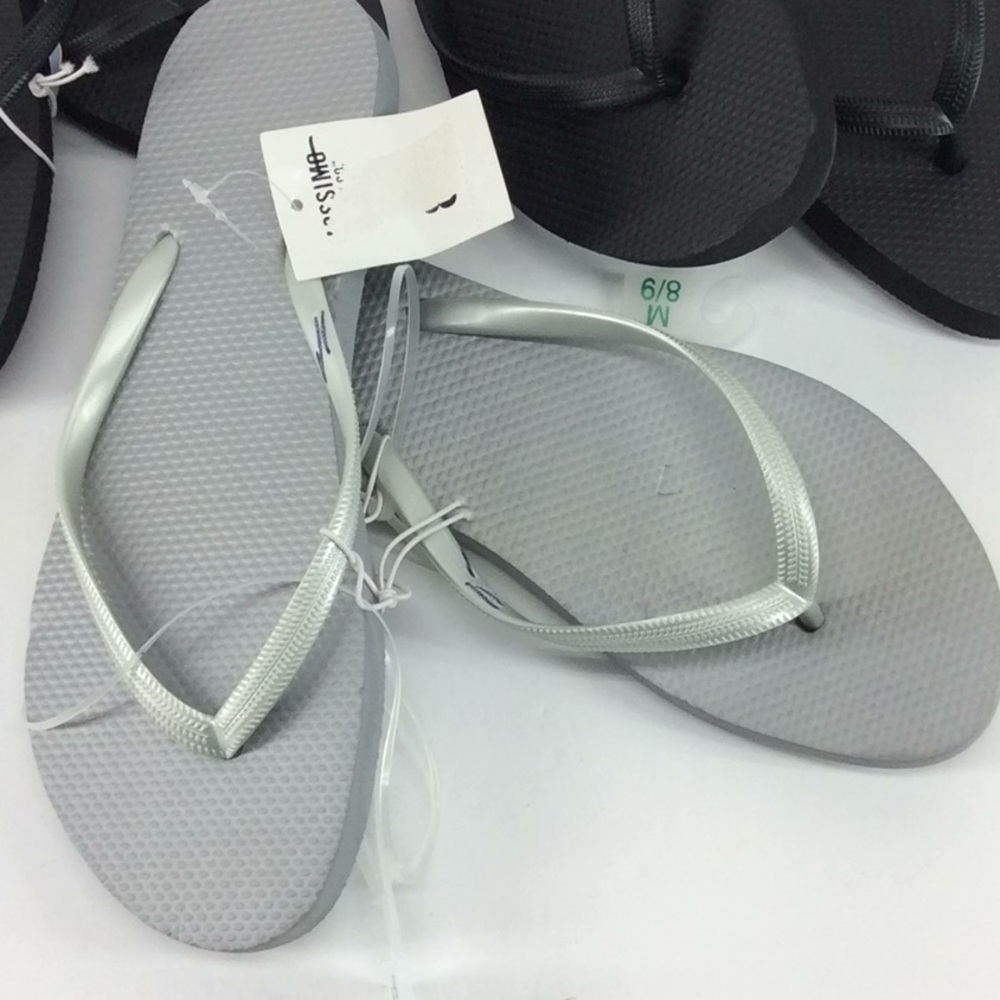 Mossimo flip flops lot of 3 size small 6/7 - Picture 4 of 6